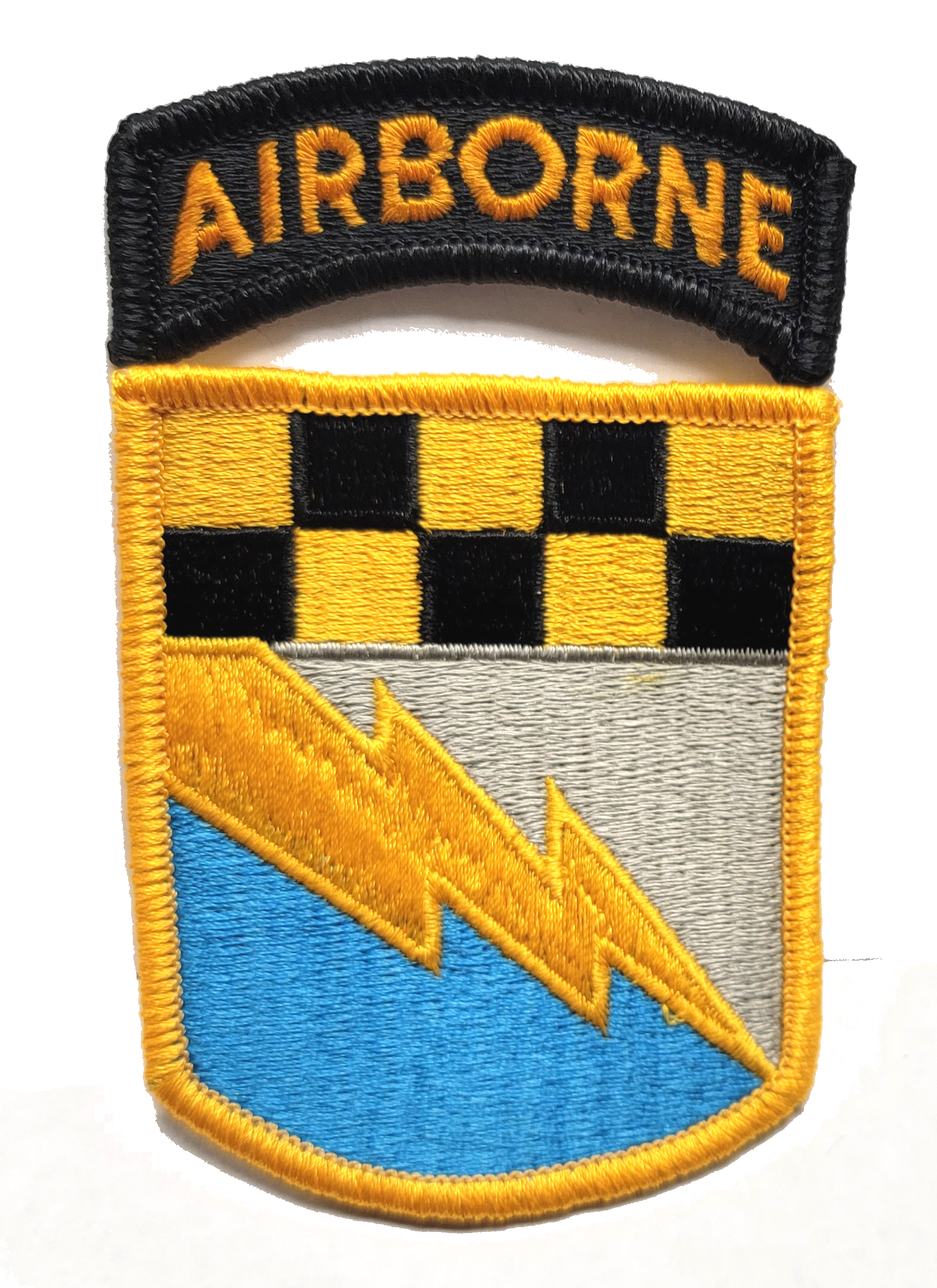 525th Military Intelligence Brigade Full Color Patch with Airborne Tab