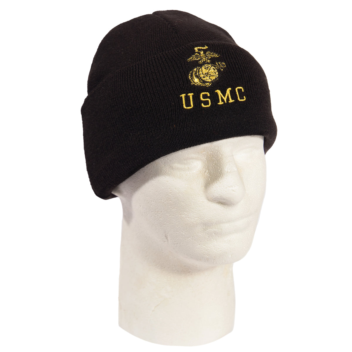 Rothco Embroidered USMC Watch Cap with Eagle, Globe, & Anchor