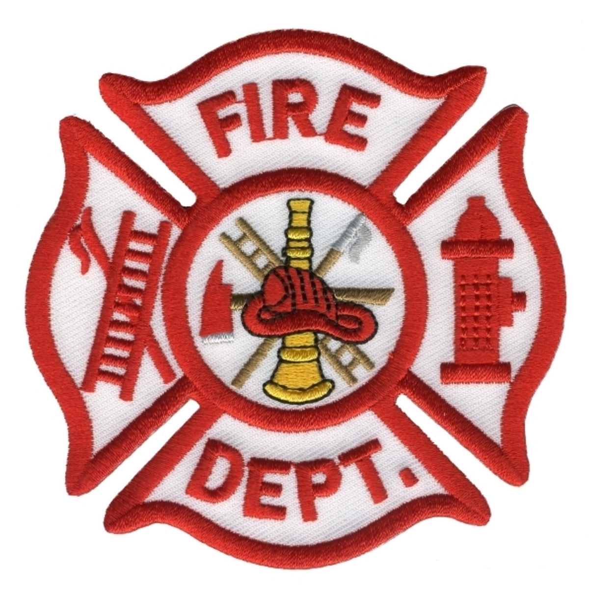 Fire Department Patch - 3 1/2 inch