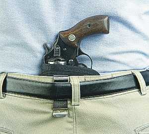 Raine Ambidextrous Holster with Clip - Concealed Carry Trouser Style Holster