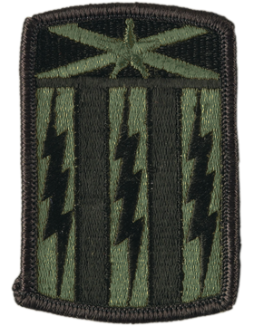 53rd Signal Brigade Subdued Patch - Closeout Great for Shadow Box