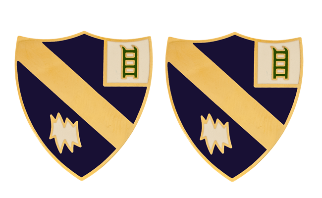 54th Infantry Unit Crest DUI - 1 Pair