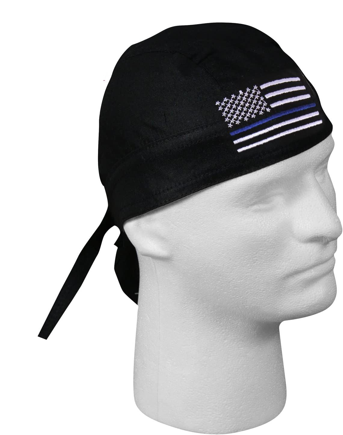 Rothco Thin Blue Line Flag Headwrap Bandana