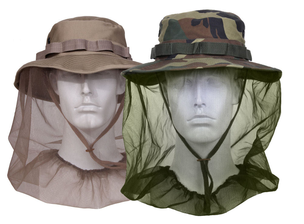 Rothco Boonie Hat With Mosquito Netting - Various Colors