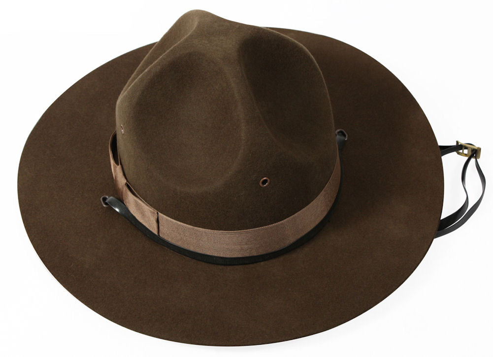 Military Campaign Hat - Drill Sergeant Hat