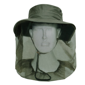 Rothco Adjustable Boonie Hat With Mosquito Netting - Olive Drab