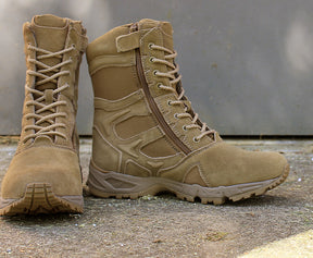 Rothco Forced Entry Deployment Boots With Zipper - AR670-1 Coyote Brown