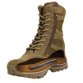 Rothco Forced Entry Deployment Boots With Zipper - AR670-1 Coyote Brown