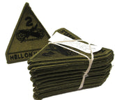 Lot of 10 - 1990s Military Surplus - 2nd Armored Division Patch Subdued