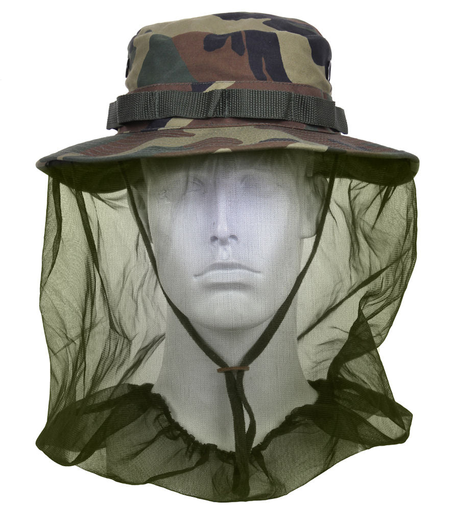 Rothco Boonie Hat With Mosquito Netting - Various Colors
