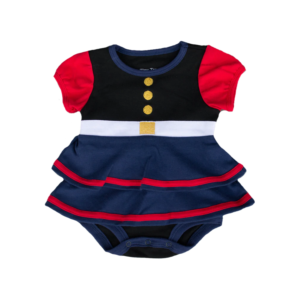 infant marine dress blues Baby Girls for Infants Color:Mahogany Blooms Wear this uniform with tie neck halter dress Saylor Rina Sequin Mini