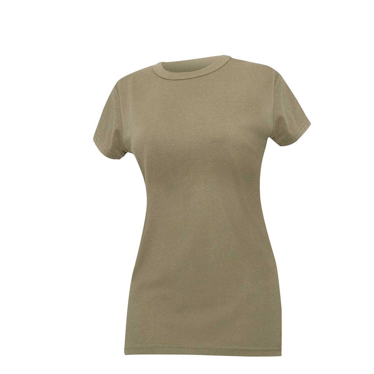 Rothco Womens Longer T-shirt - Coyote Brown