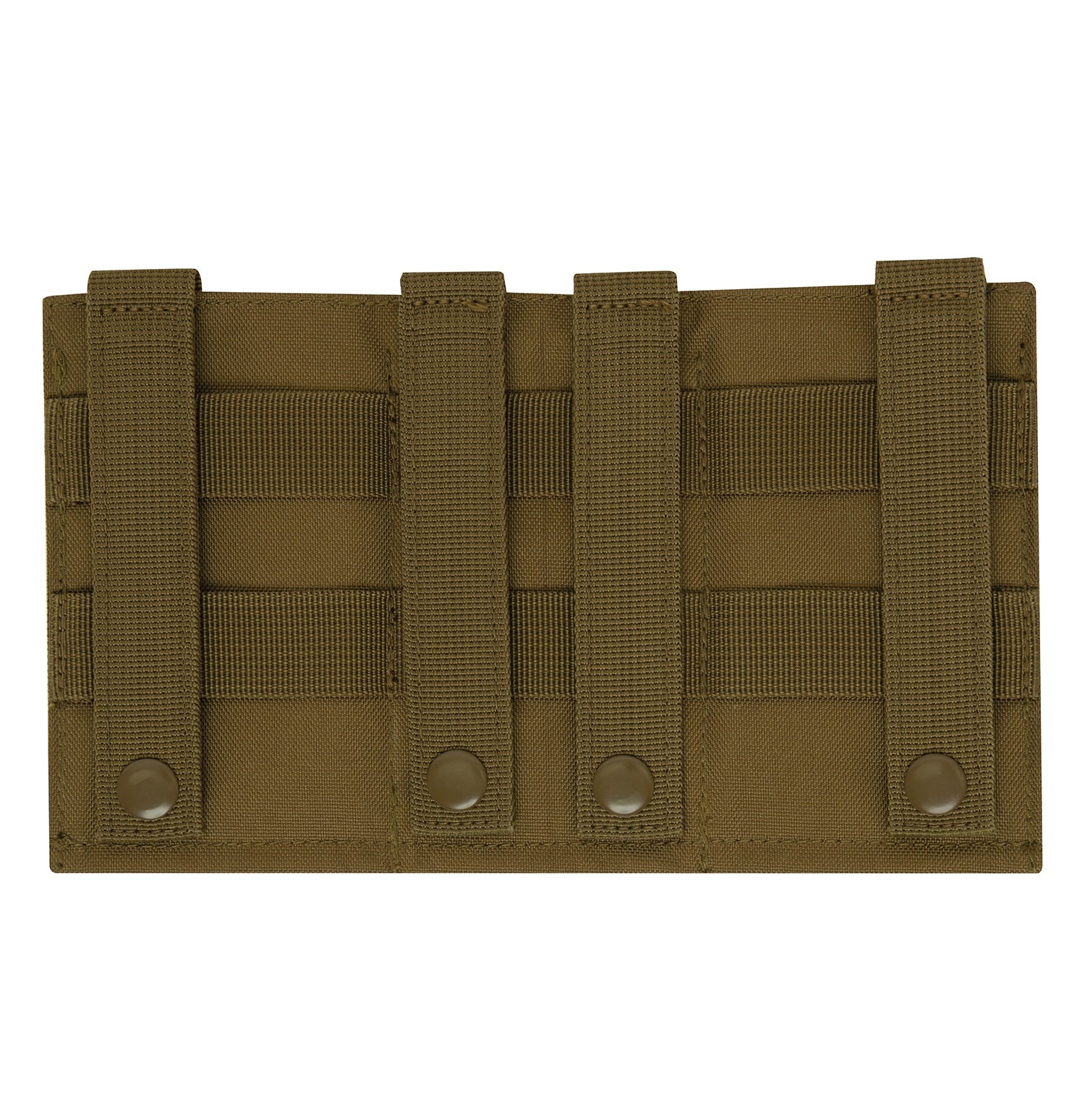 Rothco Lightweight 3Mag Elastic Retention Pouch Coyote Brown