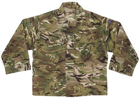 CLEARANCE - British Field Shirt - MTP CAMO (Multi Terrain Pattern) - One Size Remaining