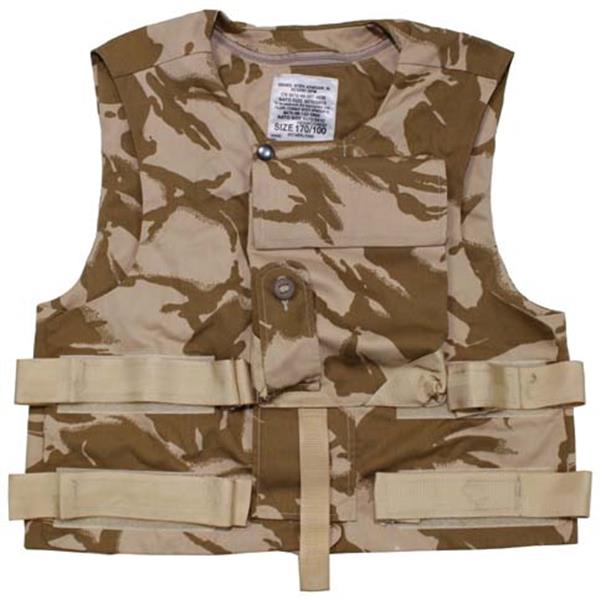 British Military Body Armor Vest Cover - Desert