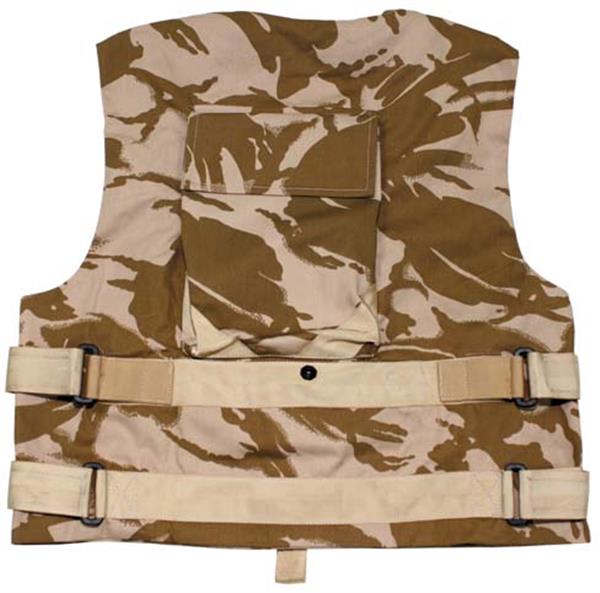 British Military Body Armor Vest Cover - Desert