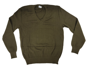 Czech M85 Pullover Sweater - Olive Drab - New Unissued Genuine Military Surplus
