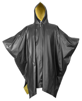 heavy duty poncho rain gear Rothco Reversible PVC Ponchos