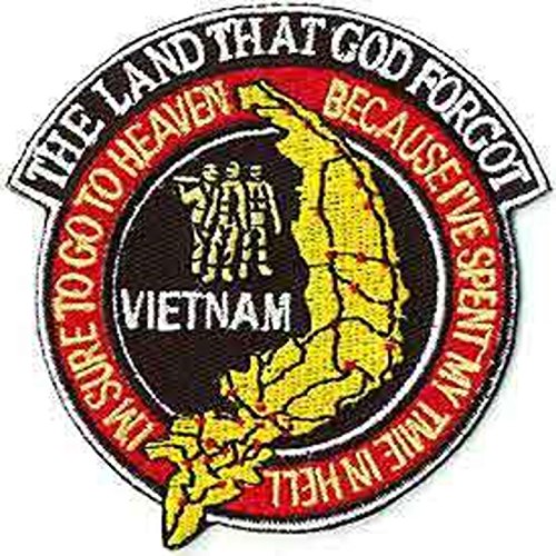 Eagle Emblems PM0278 Patch-Vietnam,The Land TH (3.125 inch) - CLEARANCE!