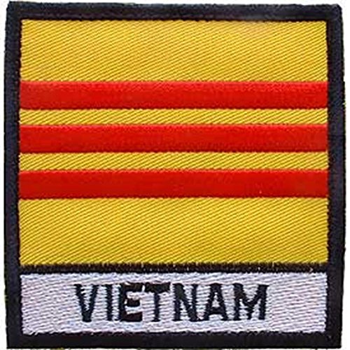 Eagle Emblems PM0059 Patch-Vietnam,Flag W/Tab 3 inch