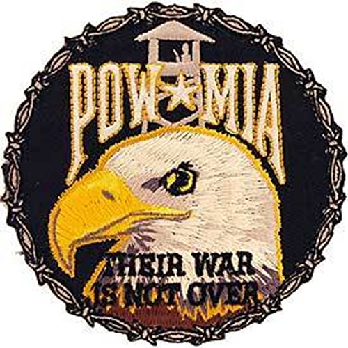 Eagle Emblems PM0031 Patch-Powmia,Their WAR 3 inch