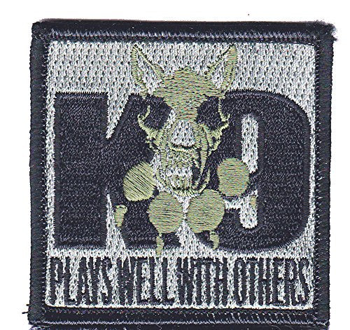 K9 Plays Well with Others Patch - K9 Morale Patch