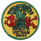 Eagle Emblems PM0048 Patch-Vietnam,Rep.of SVC 3 inch