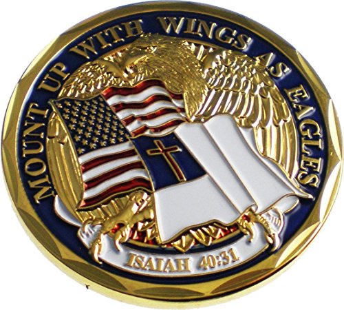 "Mount Up With Wings As Eagles" Challenge Coin