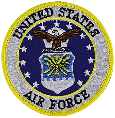 Eagle Emblems PM0002 Patch-USAF Emblem (03) 3 inch