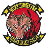 H&HS MCAS Beaufort USMC Patch - SWAMP FOXES