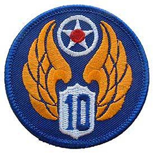 Eagle Emblems PM0089 Patch-USAF,010TH 3 inch
