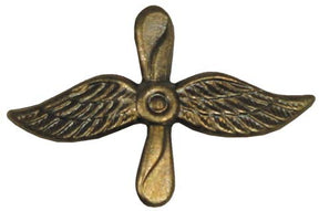 Czech-Slovakian Style Air Force Badge - BRONZE