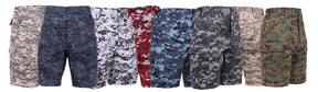 Rothco Digital Camo BDU Shorts - Various Colors