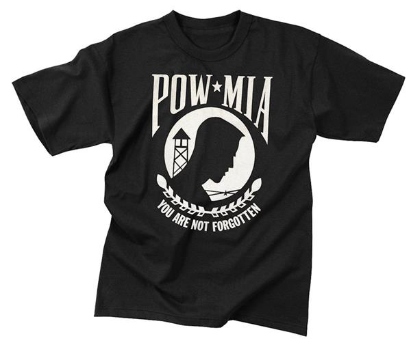 POW/MIA T-Shirt - "You Are Not Forgotten"