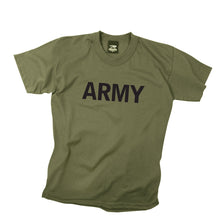 Rothco Kids Army Physical Training T-Shirt Olive Drab