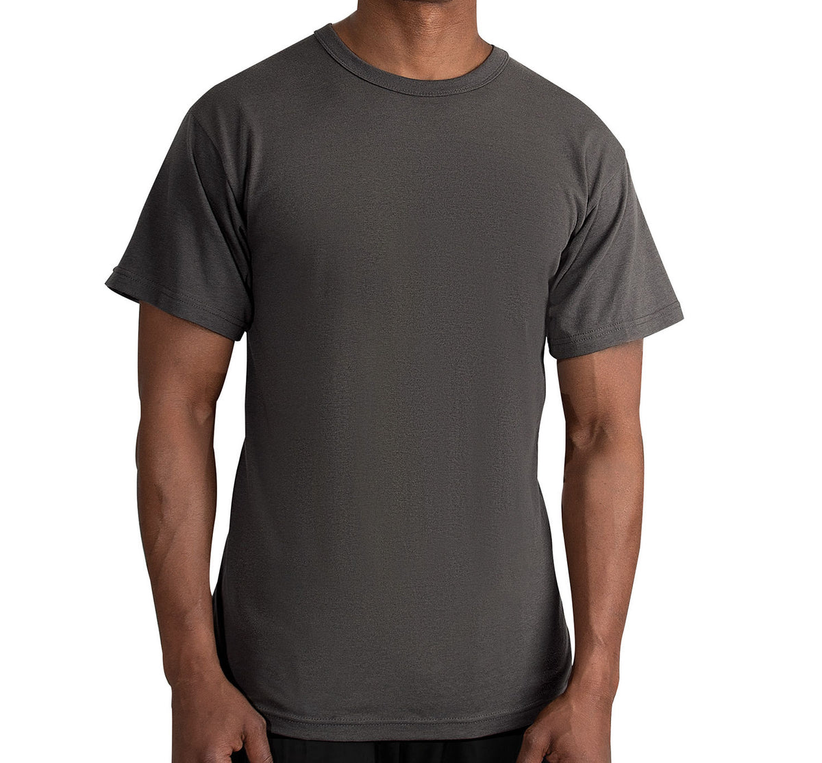 Charcoal Grey Military T-Shirt