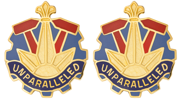 690th Maintenance Battalion Unit Crest - Pair - UNPARALLELED