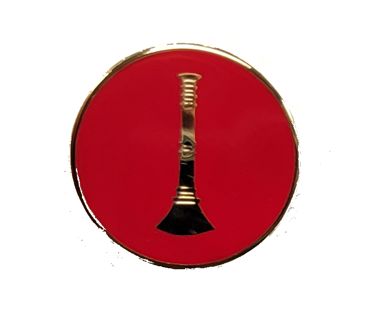 CLEARANCE - Fire Department Pin - One Bugle