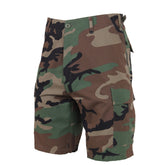 Rothco Rip-Stop BDU Shorts Woodland Camo