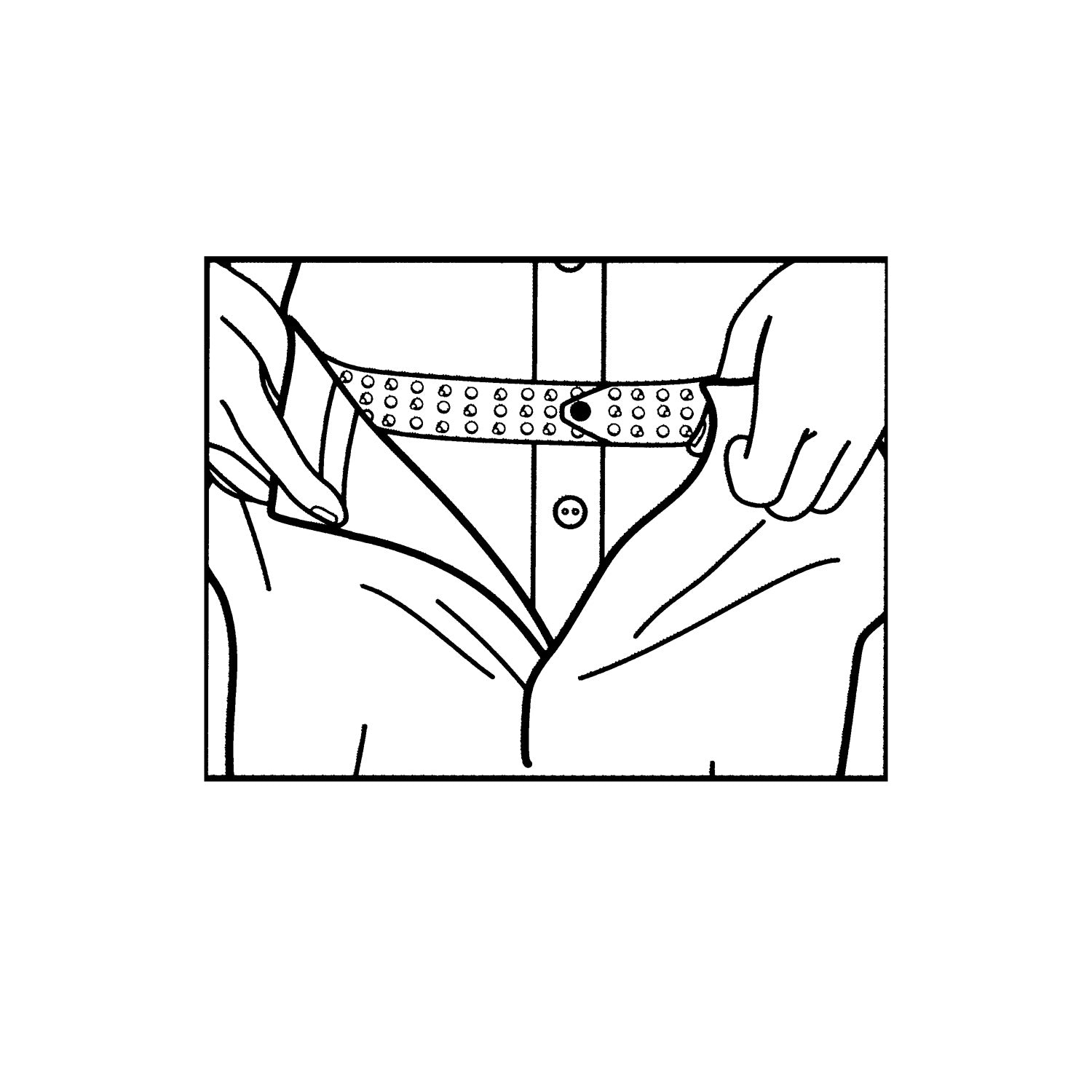 Rothco Hero's Pride Shirt Tailor Rubber Belt