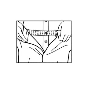 Rothco Hero's Pride Shirt Tailor Rubber Belt