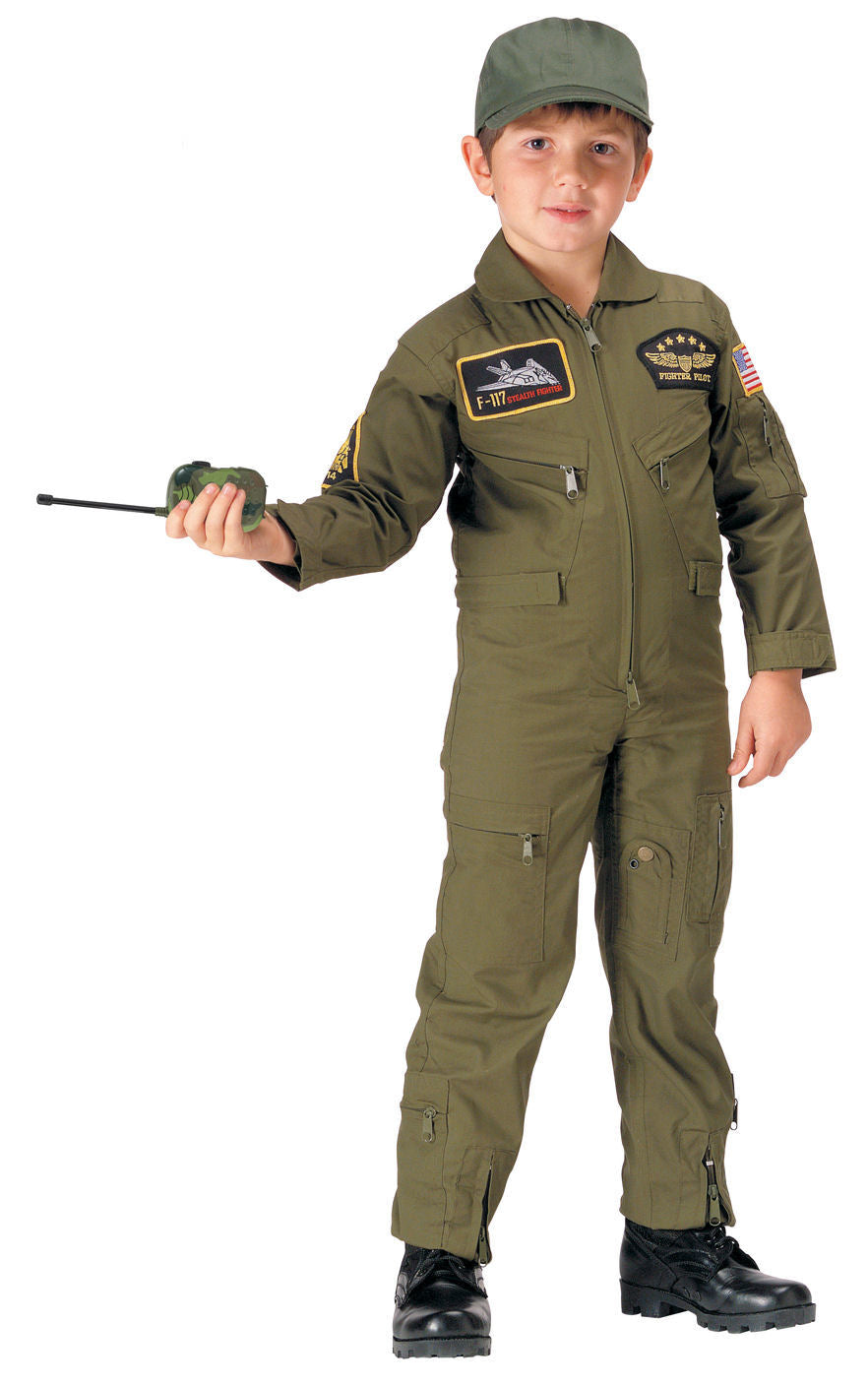 Rothco Kids Flight Coverall With Patches - Various Colors