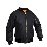 Rothco Womens MA-1 Flight Jacket - Black