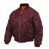 Rothco MA-1 Flight Jacket - Maroon