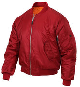 Rothco MA-1 Flight Jacket - Red