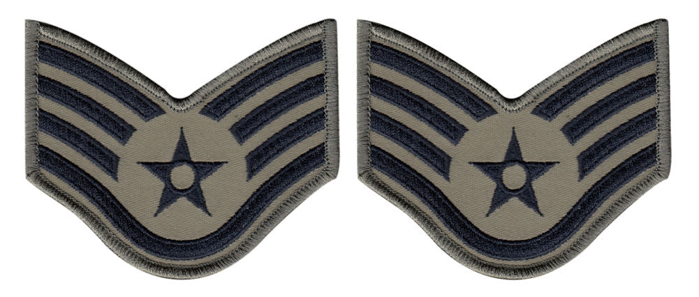 U.S. Air Force Chevrons for Enlisted - ABU USAF Rank CLOSEOUT Buy Now and SAVE