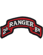 75th Ranger 2nd BN Full Color Dress Patch