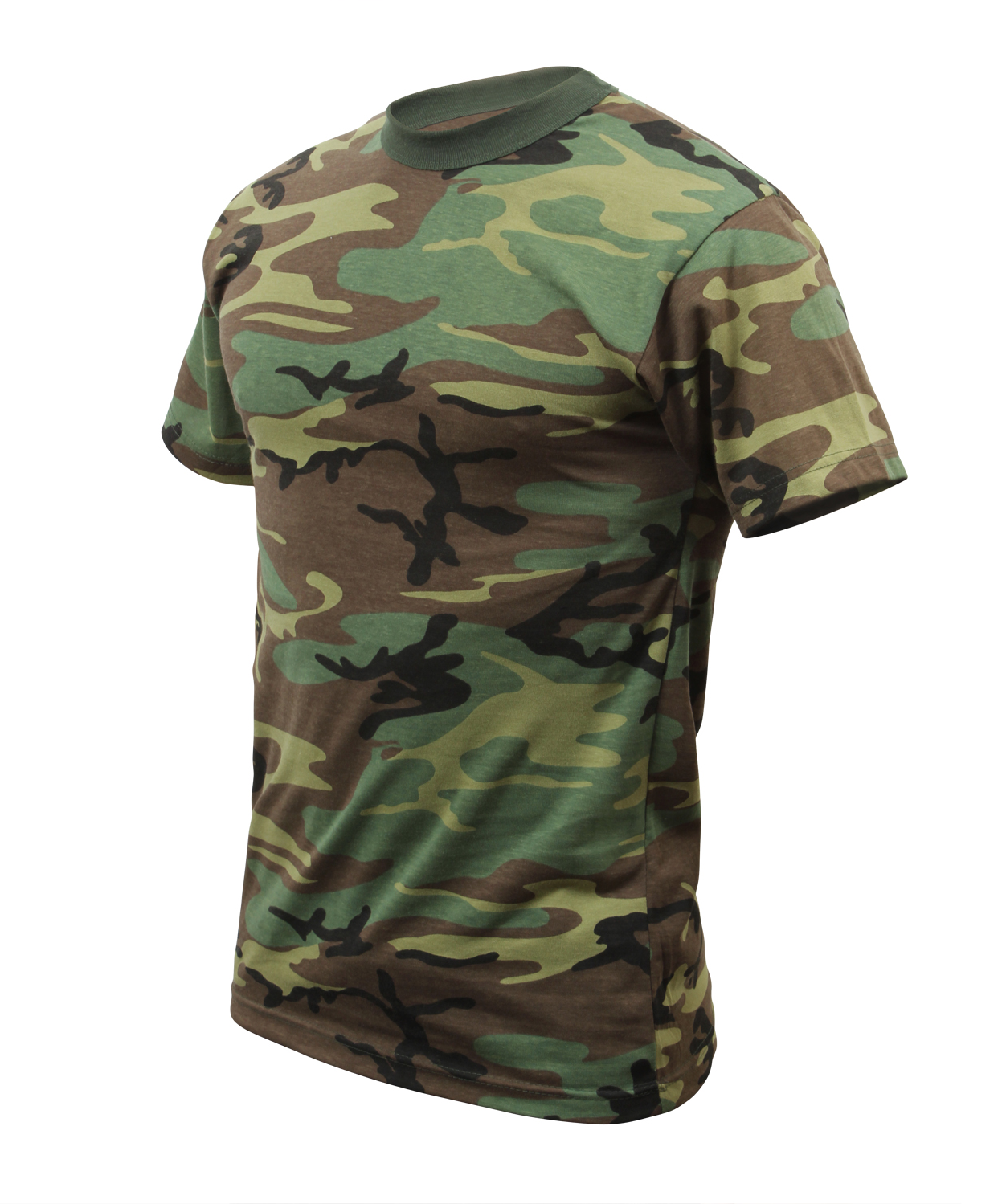 Rothco Kids Woodland Camo Heavyweight T-Shirt