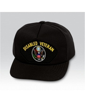 Disabled Veteran Ballcap - Made In USA