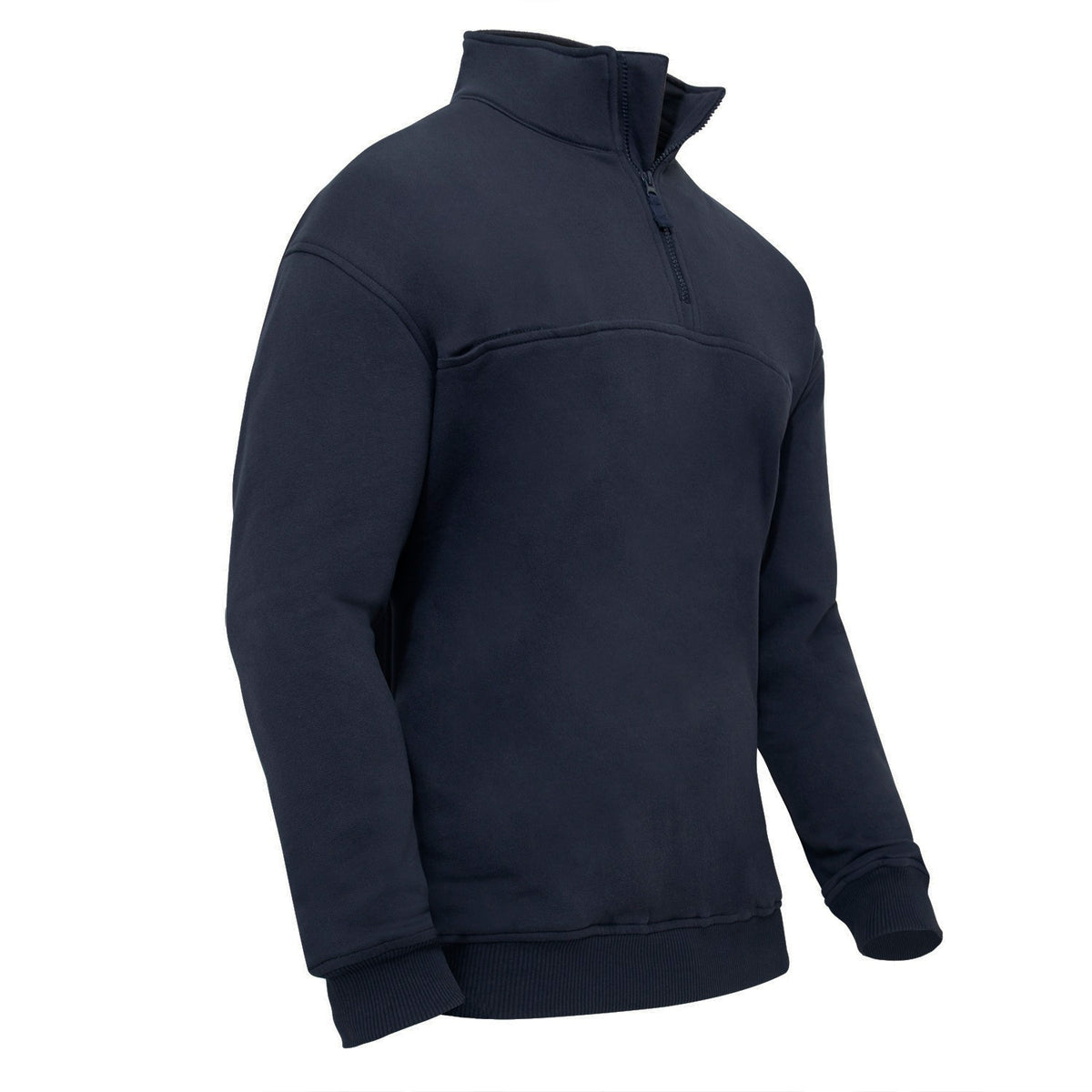 Rothco Firefighter / EMS Heavy Duty 1/4 Zip Workshirt Midnight Blue